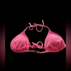 Wild Fable Pink Triangle Bikini Top